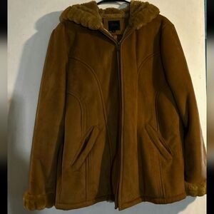 Braetan Chocolate Faux Fur Lined Jacket